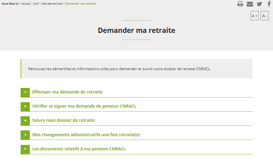 Comment obtenir un justificatif de retraite cnracl